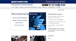 Desktop Screenshot of boothroydassociates.co.uk